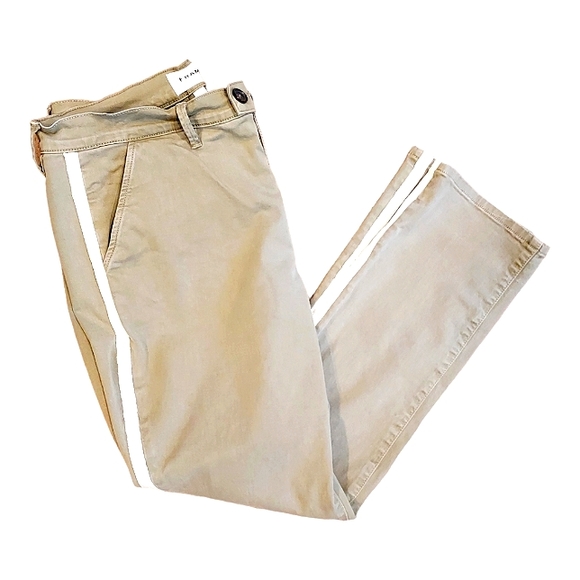 FRAME Le Beau Crop Chino Pants size 27 - Picture 1 of 10
